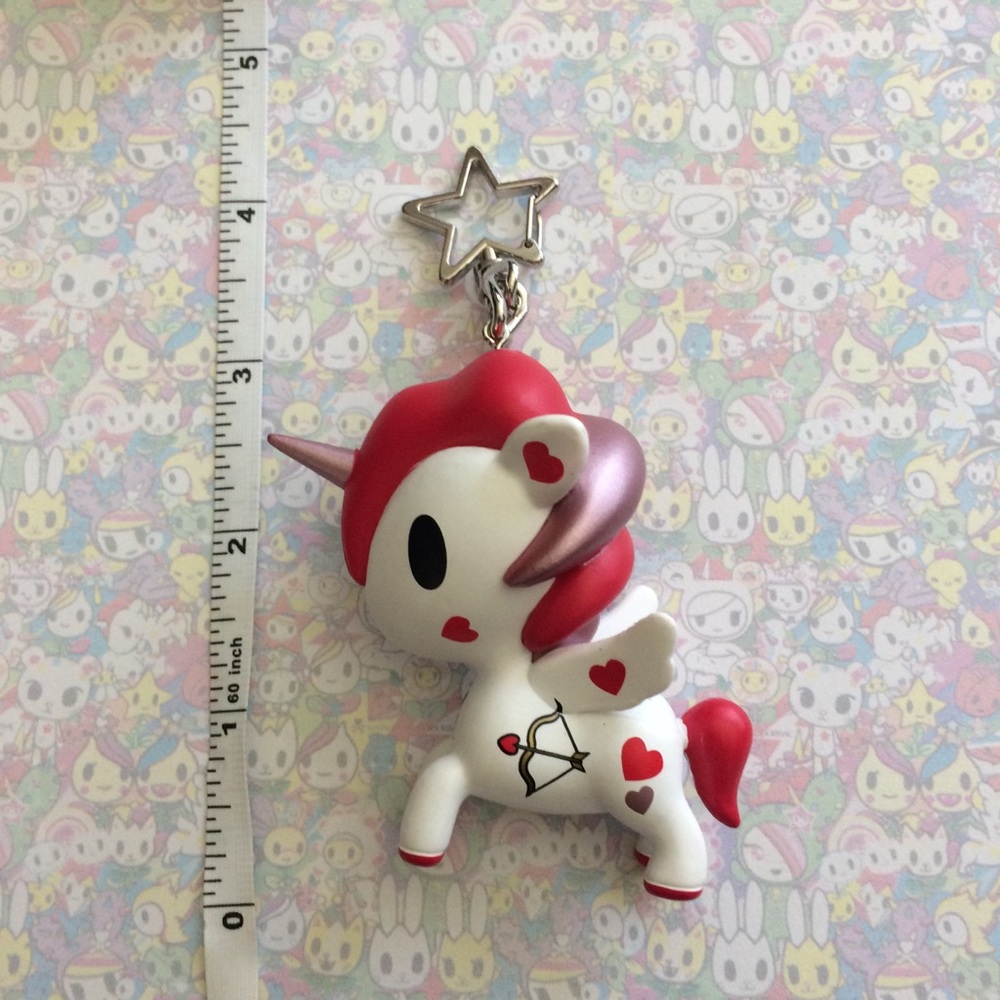 Tokidoki Unicorno bag charm/keychain